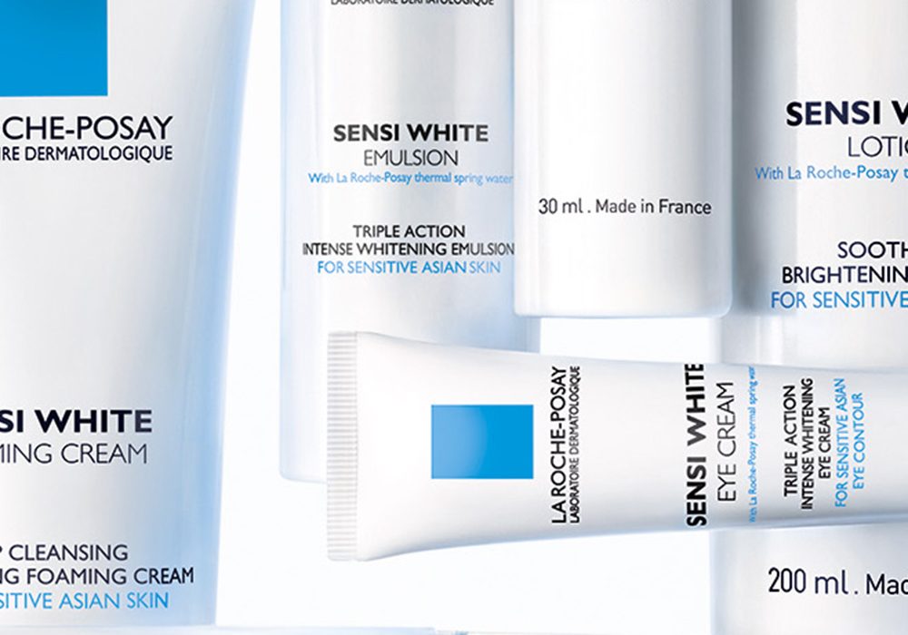 L'Oréal : gamme Sensi White de LA Roche Posay